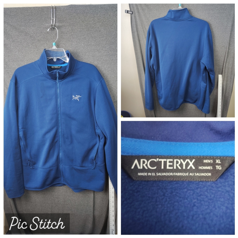 Arc'teryx Men's Performance Jacket in Vibrant Blue